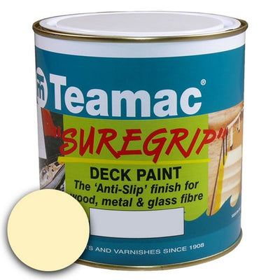 Suregrip Anti-Slip Deck Paint Buttermilk - 1L - SURGRP BUTTERMILK 1