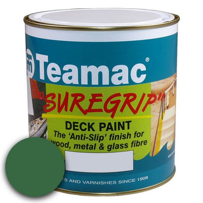 Suregrip Anti-Slip Deck Paint Green - 1L - SUREGRIP GREEN 1.0L