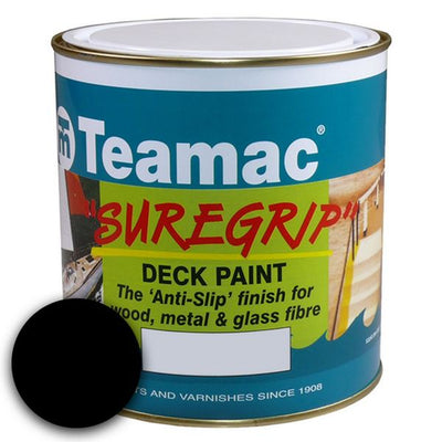 Suregrip Anti-Slip Deck Paint Black - 2.5L - SUREGRIP BLACK 2.5L