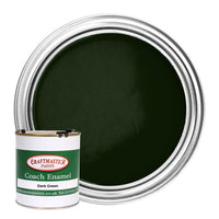 Craftmaster Dark Green Coach Enamel 500ml - CE-DARK GREEN/500