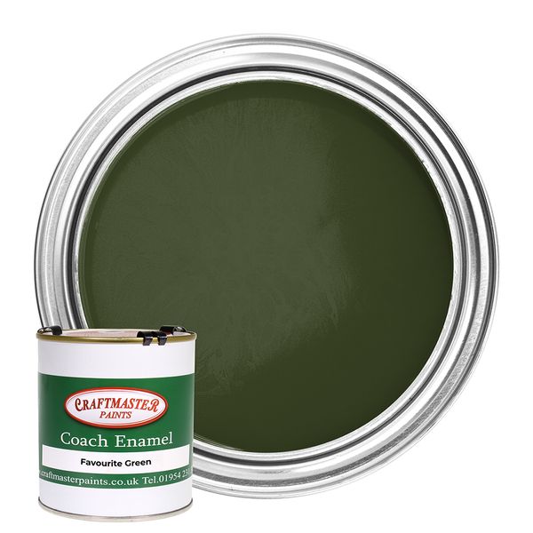 Craftmaster Favourite Green Coach Enamel 500ml - CE-FAVOURITE GREEN/500