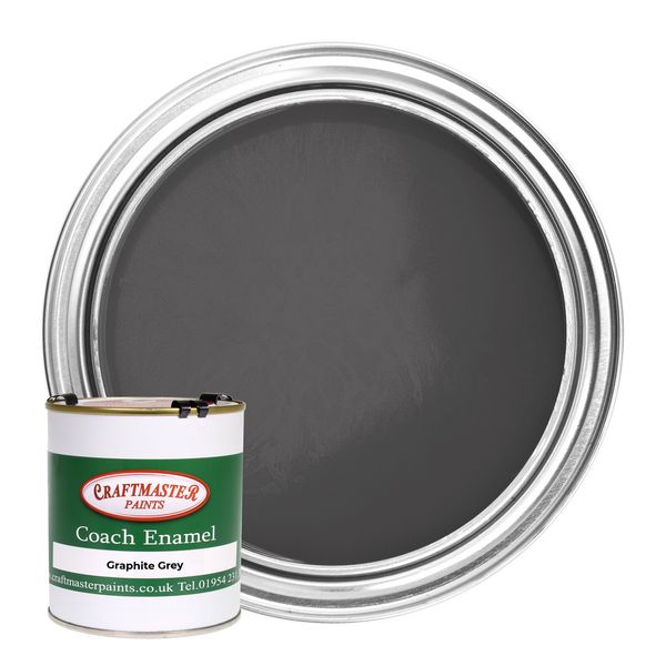 Craftmaster Graphite Grey Coach Enamel 500ml - CE-GRAPHITE GREY/500