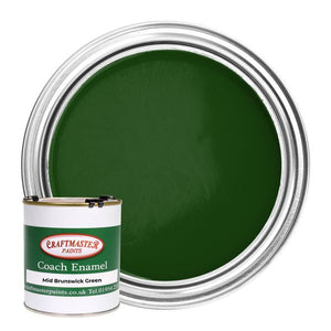 Craftmaster Mid Brunswick Green Coach Enamel 500ml - CE-MIDBRUNSWICK GREEN/500