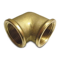 703F Brass Elbow 90Deg 1" BSP Female Threads - 703F