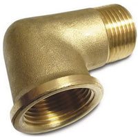 704F Brass Elbow 90Deg 1" BSP Male to Female - 704F