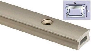 Barton Drilled Track Size 3 30mm - Per Metre