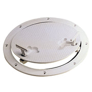White Inspection Hatch with Internal Bag