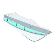 Covy Line Boat Cover Silver Grey