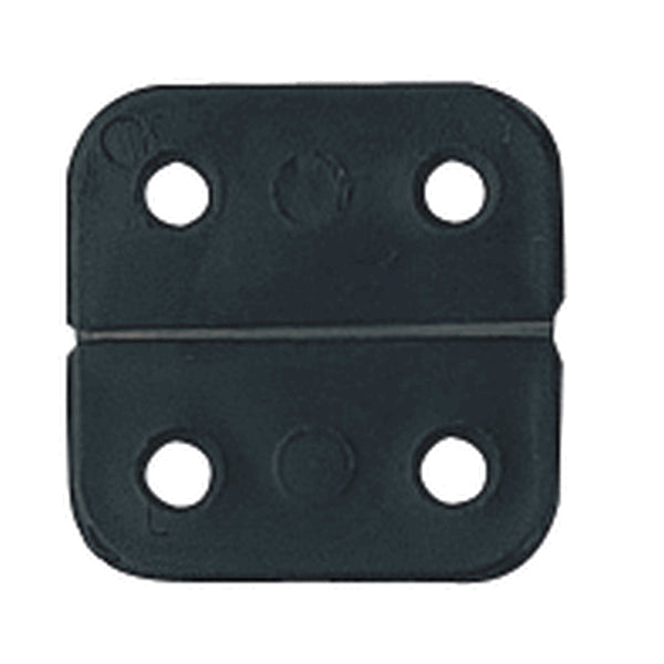 Large Black Hinge 40x57mm, Takes 4x 5mm Screws - ChasNewensMarine