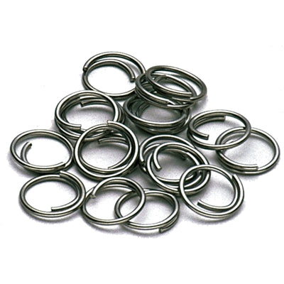 Split Ring 17mm Stainless Steel (5 On Backing Card)