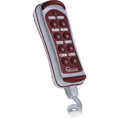 Quick HRC 1008L Wired Remote Control with LED (8 Buttons)