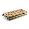 3 Folding Gangway 220 x 30cm Wooden-grating 160kg Capacity