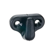 Hook Lacing Black nylon 4mm fixing (Pack of 4) by RWO - Part No R2903