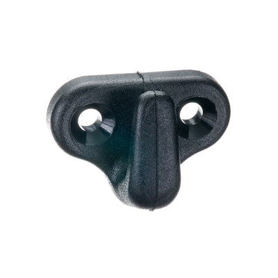 Hook Lacing Black nylon 4mm fixing (Pack of 4) by RWO - Part No R2903