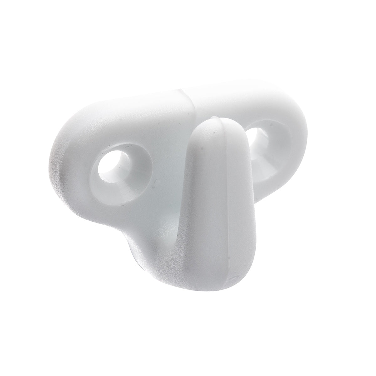Hook Lacing White nylon 4mm fixing (Pack of 4) by RWO - Part No R2904