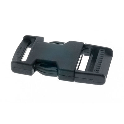 Webbing Q/Rel 30mm Buckle Black Nylon (Pack of 2) by RWO - Part No R3274