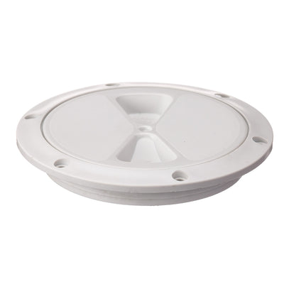 Screw Inspection Cover+Seal 100mm (White) by RWO - Part No R4040