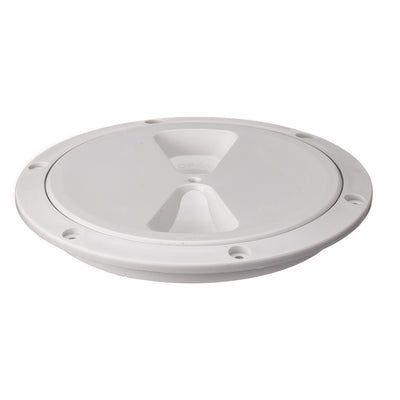 Screw Inspection Cover 125mm (White) by RWO - Part No R4050L