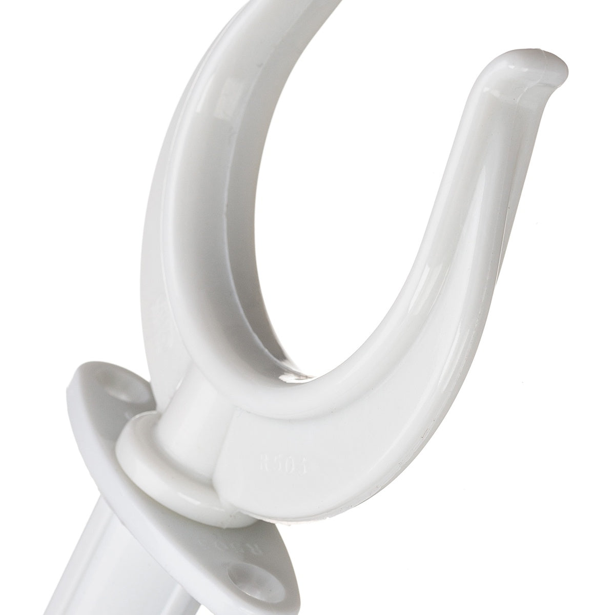 Rowlock 17mm Topmount (White) (Pair) by RWO - Part No R5020