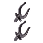 Rowlock 17mm Topmount (Black) (Pair) by RWO - Part No R5022