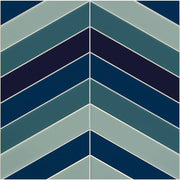 Reco Protect Chevron Tile Denim Blue 1 x Panel Kit (1220 x 2440mm) RP-018/1