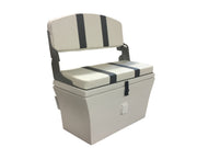 REAR SEAT W/BACKREST & STORAGE - SLIM (UNIT) - 2070003000007 - AB Inflatables - for AB 9.5 ALX