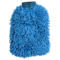 Wash Mitt Micro Fiber Reggae Blue