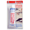 Silicone Sealant 83ml Clear Squeezable Tube