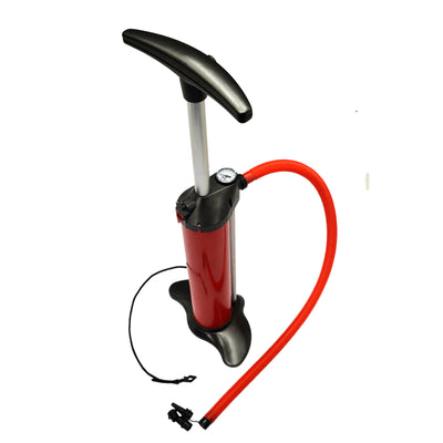 Bravo 110 Stirrup Hand Air Pump 2 x 2500cc 1bar 145psi with 3 way adapter