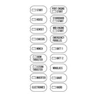 BEP SET-770 Labels - Battery Switches 770