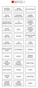 BEP SET-CC-1 Label Set, Contour Connect