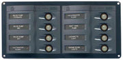 BEP SOP2 Systems in Operation Panel - 8 LEDs, 12V, 8 Way