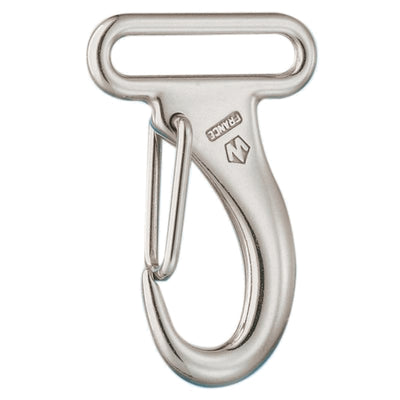 Wichard #2284 Snap Hook 60mm Stainless Steel, With Webbing Fixation