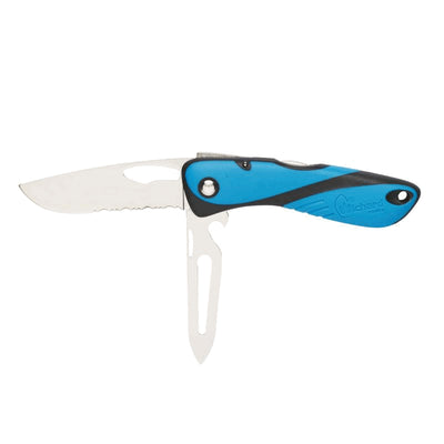 Wichard Offshore Knife With Shackle Opener & Marlinspike Blue/Black
