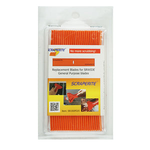 Swobbit  Scaperite - 25 Blades 4" Wide Refill Pack