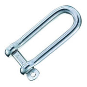 Wichard Forged CE Stainless St Captive Pin Long D Shackles