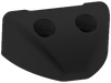 Size 1 Simple End Stop (Black)  29171040BK by LEWMAR