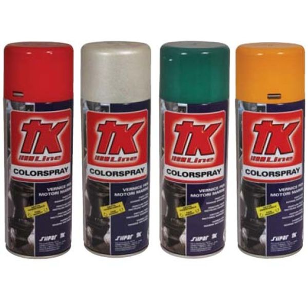 TK Colorspray Transparent Engine Paint 400ml (Each)