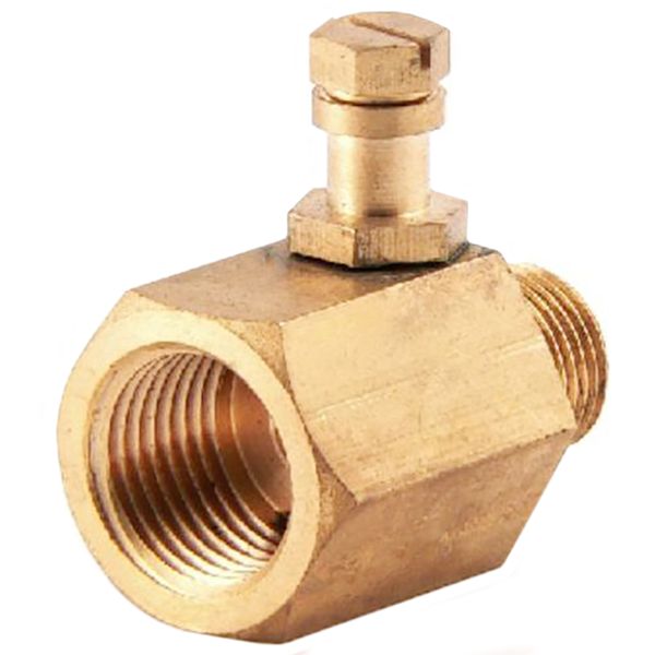 Inline Test Point 3/8" Male to 1/2" Female - UUBTPA05K