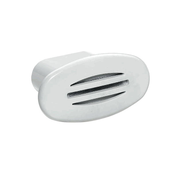 Concealed Horn With Grill White 12v 130x70mm recess 80x40mm 5A 107Db