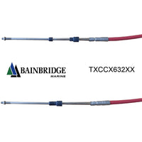 33C Red Jacket TFXtreme Control Cable 15ft (4.57m) - ChasNewensMarine