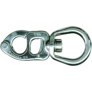 T5 Large Bail Snap Shackle With Black Oxide Finish - ChasNewensMarine