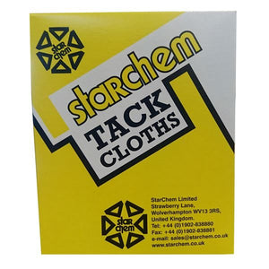 Tack Cloths 45cm Pack Of 50 Yellow Box