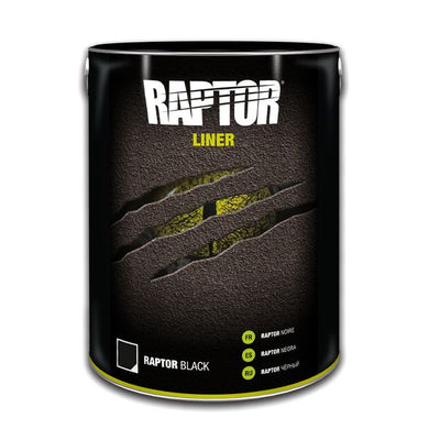 Raptor Tough Protective Coating 5 Litres Black RLB/5