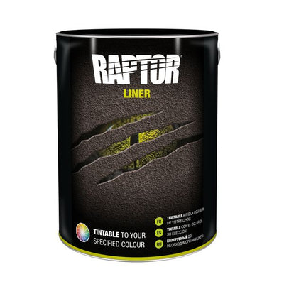 Raptor Tough Protective Coating 5 Litres Tintable RLT/5