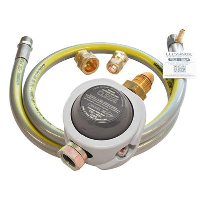 CSR485 Single Regulator with Clessinox Outlet Hose 15/22mm Compression