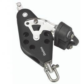 Ball bearing Sheave Fiddle- swivel + becket + cam - ChasNewensMarine