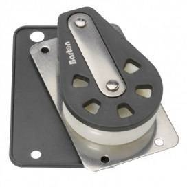 Ball bearing Sheave Single- cheek block - ChasNewensMarine