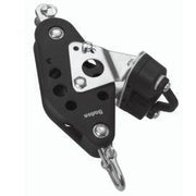 Ball bearing Sheave Fiddle- swivel + becket + cam - ChasNewensMarine