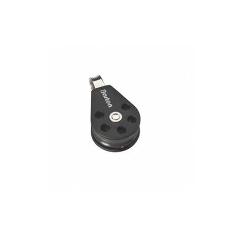 Ball bearing Sheave Single- snap shackle + becket - ChasNewensMarine